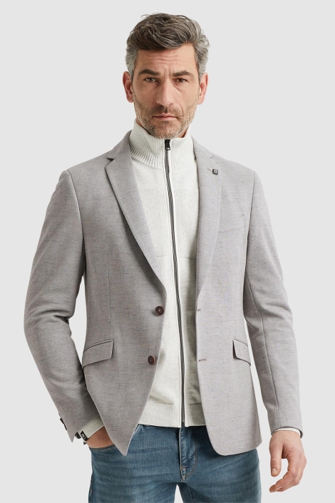 Vanguard blazer linen blend scura